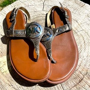 Michael Kors Flat Sandals Size 9